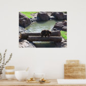 Grizzly Beer Poster (Keuken)