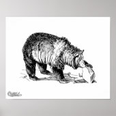 Grizzly Beer Poster (Voorkant)