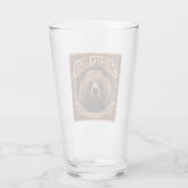 Grizzly Beer Preppers Club Glas (Achterkant)