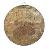 Grizzly Beer Print Dart Board Dartbord (Voorkant)