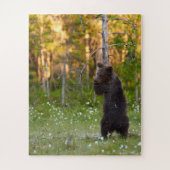 Grizzly beer puzzel legpuzzel (Verticaal)
