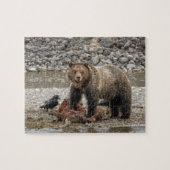 Grizzly Beer Puzzle Legpuzzel (Horizontaal)