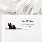 Grizzly Beer retour adreslabels Etiket (Insitu)