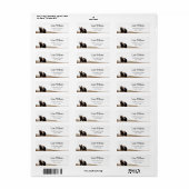 Grizzly Beer retour adreslabels Etiket (Full Sheet)