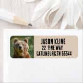 GRIZZLY BEER Return Address Labels (Insitu)