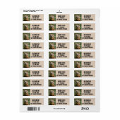 GRIZZLY BEER Return Address Labels (Full Sheet)
