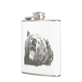 Grizzly Beer Roar Heupfles (Links)