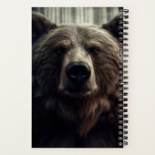 Grizzly Beer schilderij Notitieboek (Achterkant)