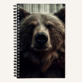 Grizzly Beer schilderij Notitieboek (Voorkant)
