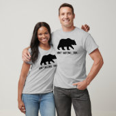 Grizzly Beer Silhouette Banff National Park T-shirt (Unisex)