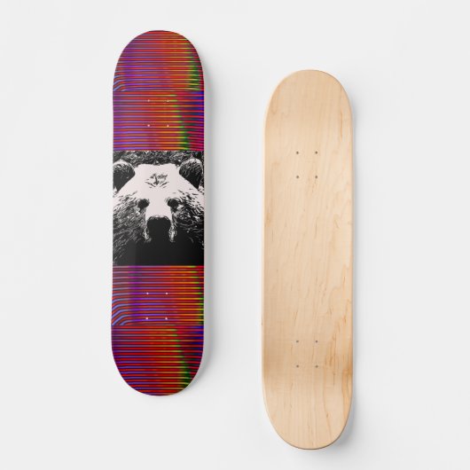 GRIZZLY BEER SKATEBOARDS (Voorkant)