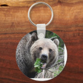 Grizzly beer sleutelhanger (Voorkant)