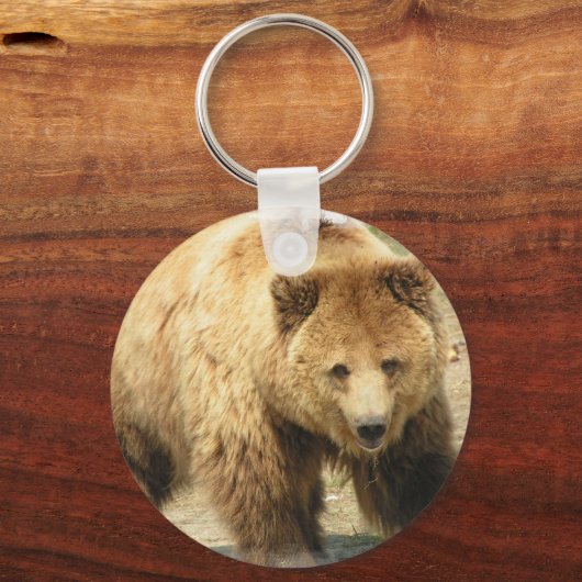 Grizzly Beer Sleutelhanger (Voorkant)