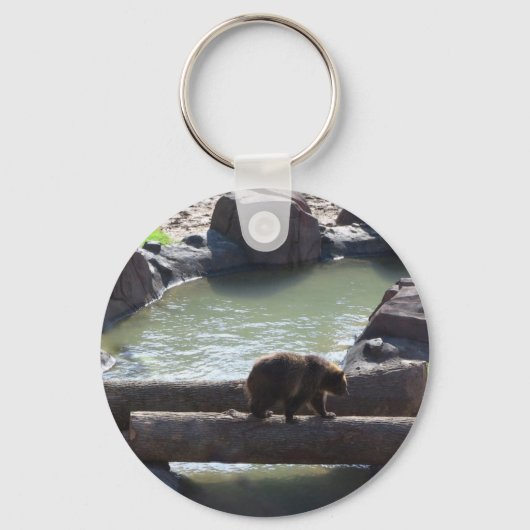 Grizzly Beer Sleutelhanger (Voorkant)