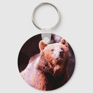 grizzly beer sleutelhanger