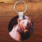 grizzly beer sleutelhanger (Voorkant)