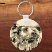 Grizzly beer sleutelhanger (Voorkant)