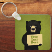 Grizzly Beer Sleutelhanger (Voorkant)
