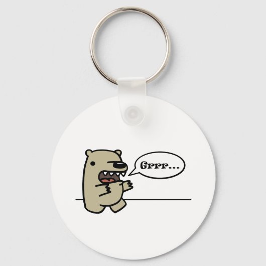 Grizzly Beer Sleutelhanger (Voorkant)