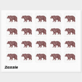 Grizzly Beer Stickers (Vel)