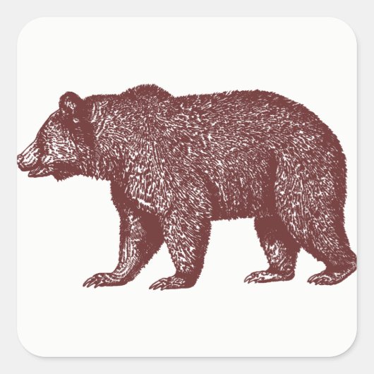 Grizzly Beer Stickers (Voorkant)