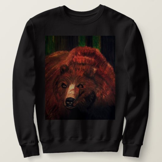 GRIZZLY BEER SWEATSHIRT (Design voorkant)