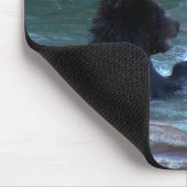 Grizzly Beer Swimming Party Mousepad Muismat (Hoek)