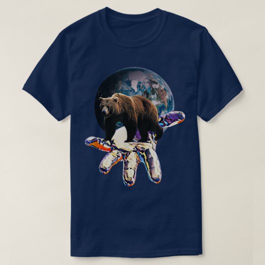 Grizzly Beer T-shirt (Design voorkant)