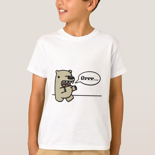 Grizzly Beer T-shirt (Voorkant)