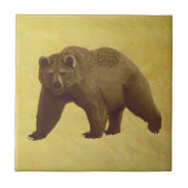 Grizzly Beer Tegeltje (Voorkant)