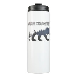 Grizzly Beer Thermal Tumbler Thermosbeker