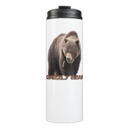 Grizzly Beer Thermal Tumbler Thermosbeker