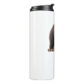 Grizzly Beer Thermal Tumbler Thermosbeker (Gedraaid links)