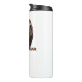 Grizzly Beer Thermal Tumbler Thermosbeker (Geroteerd rechts)