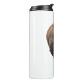 Grizzly Beer Thermal Tumbler Thermosbeker (Gedraaid links)