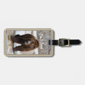 Grizzly Beer Tik niet op mijn Bagagelabel van Bags (Voorkant horizontaal)