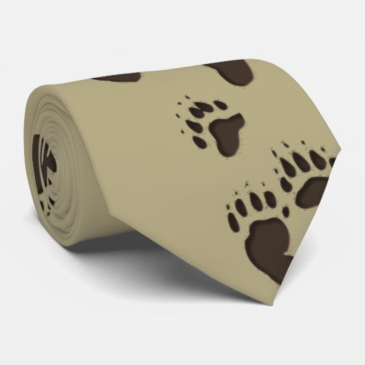 Grizzly Beer Tracks Stropdas (Opgerold)