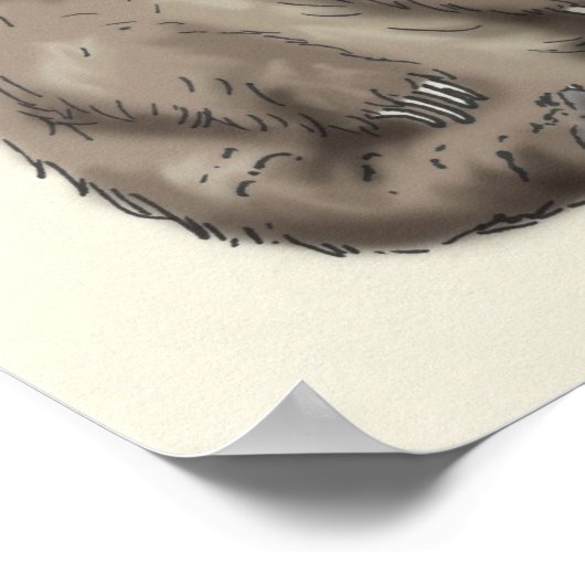 grizzly beer trivia poster (Hoek)