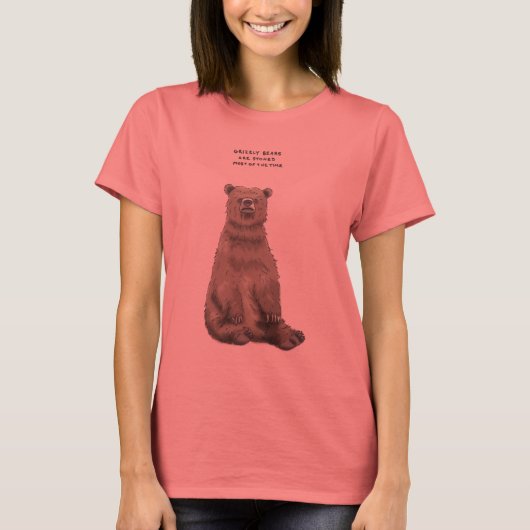 grizzly beer trivia t-shirt (Voorkant)