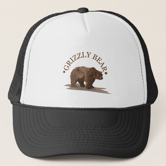 grizzly beer trucker pet (Voorkant)