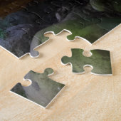 Grizzly Beer uitdagende wildgroei Legpuzzel (Zijkant)