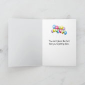 Grizzly Beer Verjaardag Humor Kaart (Binnen)