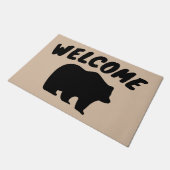 GRIZZLY BEER WELKOMSTDEURMATTEN DEURMAT (Schuin)