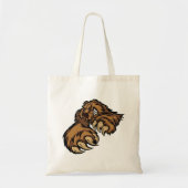 Grizzly Beer Wilde Dierlijke Canvas tas (Voorkant)