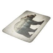 Grizzly Beer Wilderness Art Badmat (Gekanteld)