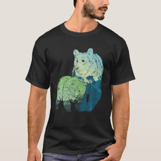 Grizzly Beer Wildlife Forest Dierenvriend Beren Na T-shirt