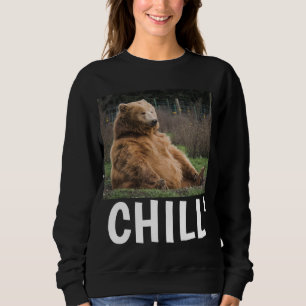 GRIZZLY BEER WOMENS FUNNY 'CHILL' T SHIRTS