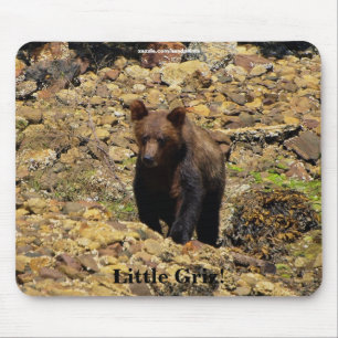 Grizzly Beerwelp Natuur Beschermer Muismat
