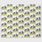 grizzly beren verpakkingspapier cadeaupapier (Vlak)