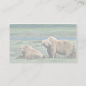 Grizzly Beren Visitekaartje (Achterkant)